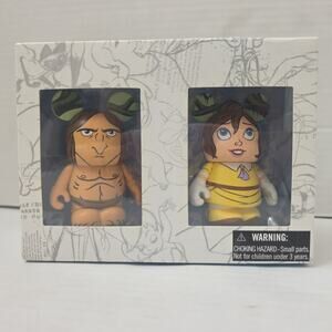 Disney Vinylmation 3" Tarzan and Jane Wild Things Set Animation Series 5